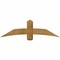 Ekena Millwork Bellingham Rough Sawn Timber Gable Bracket, Western Red Cedar, 60"W x 17"H x 4"D x 6"F, 7/12 Pitch GBW060X17X0406BEL00RWR - alternate 1